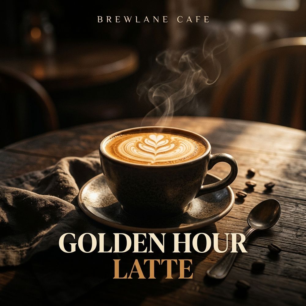 Restaurants & Cafés sample design preview